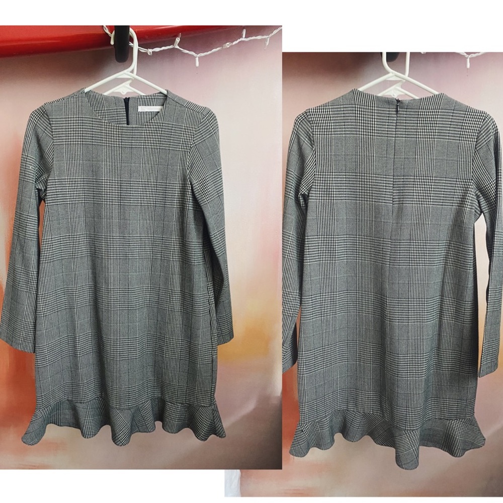 Zara Trafaluc Collection Black White Dress